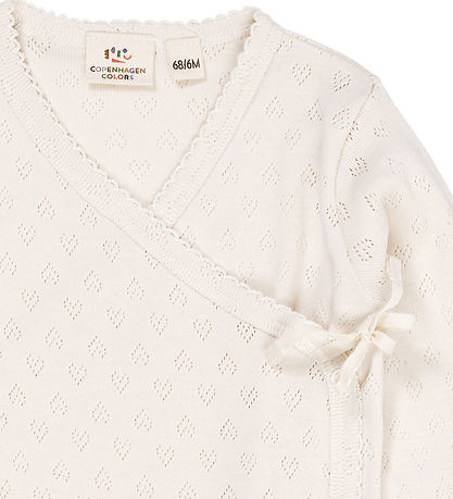Copenhagen Colors Wrap samfella L/æ - Cream
