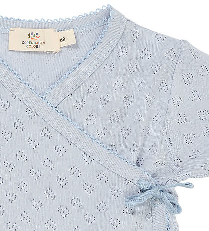 Copenhagen Colors Wrap samfella k/æ - Dusty Blue
