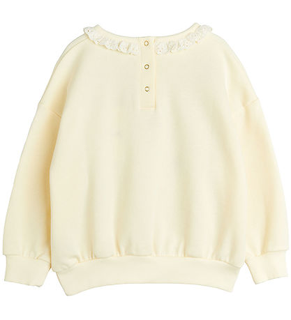Mini Rodini Sweatshirt - Ladybugs - Off White