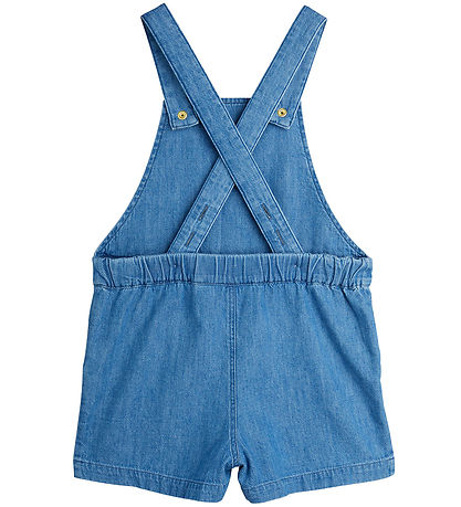 Mini Rodini Overalls - Denim - Note - Blue