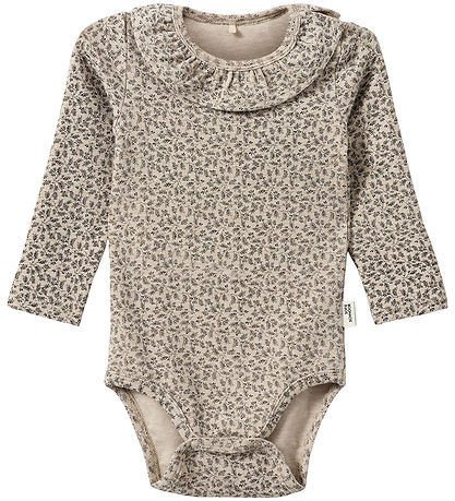 Sofie Schnoor Bodysuit l/s - Dictesb - Black Flower