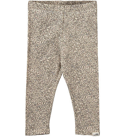 Sofie Schnoor Leggings - Nalinesb - Beige w. Flowers