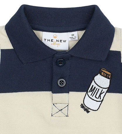 The New Siblings Samfella l/e - TnsbNoha - Mood Indigo Striped