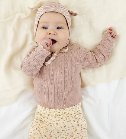 The New Siblings Leggings - TnsbNora - White Swan AOP