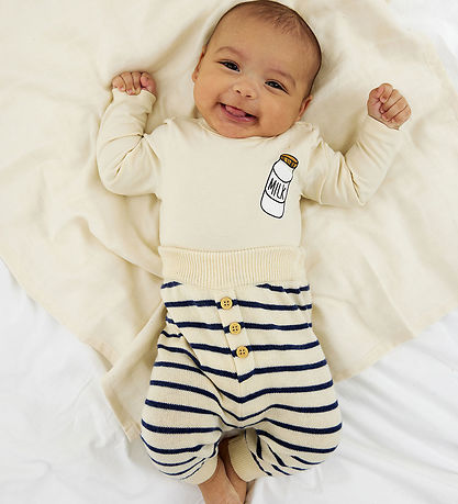 The New Siblings Byxor - Stickad - TnsbNorton - Mood Indigo Stri