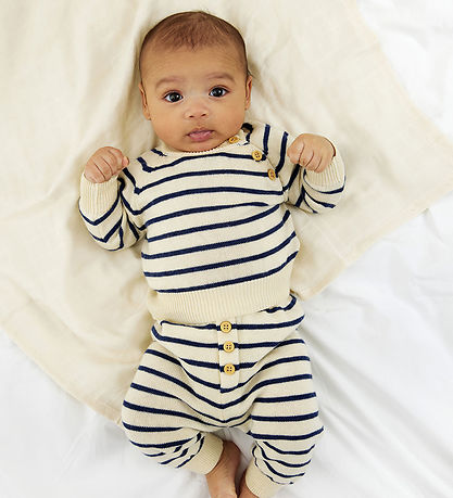 The New Siblings Byxor - Stickad - TnsbNorton - Mood Indigo Stri