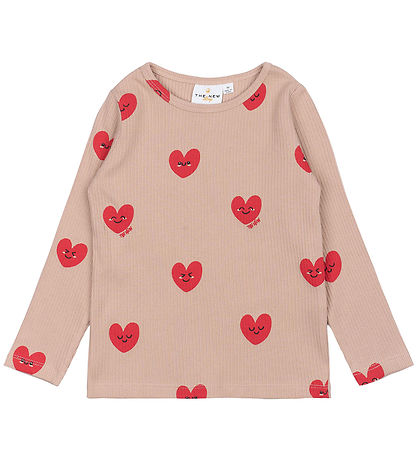 The New Siblings Blouse - Rib - TnstNynne - Adobe Rose