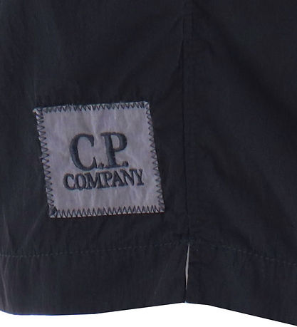 C.P. Company Sund stuttbuxur - Total Eclipse Blue