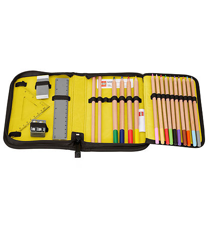 LEGO® Ninjago Pencil Case w. Contents - Dragon Energy - Black