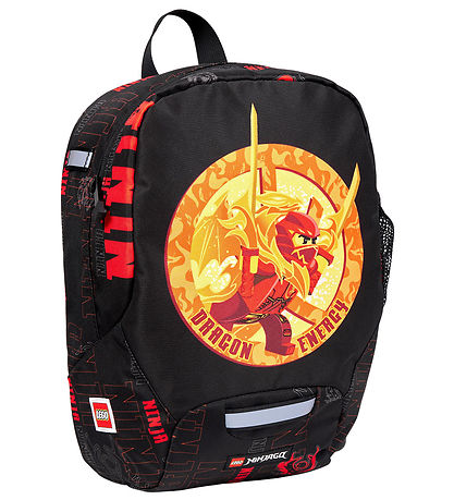 LEGO® Ninjago Leikskóla bakpoki - Dreki Energy - 10 L - Svart