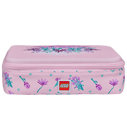 LEGO® Brotdose Tasche - Blumen - 3 L - Rosa