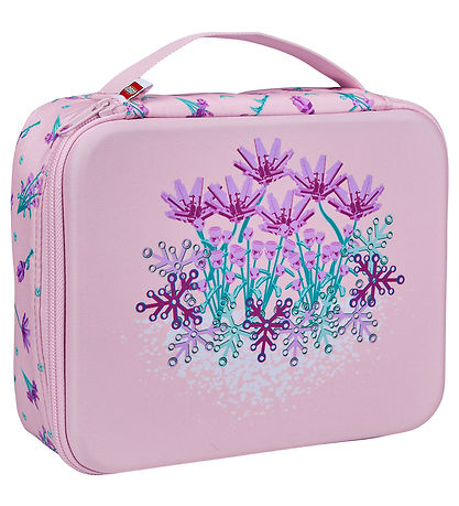 LEGO® Brotdose Tasche - Blumen - 3 L - Rosa
