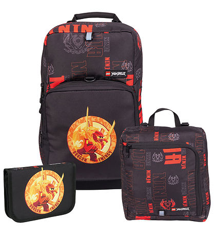 LEGO® Ninjago Skólatösku sett - Dreki Energy - 20.5 L - Svart
