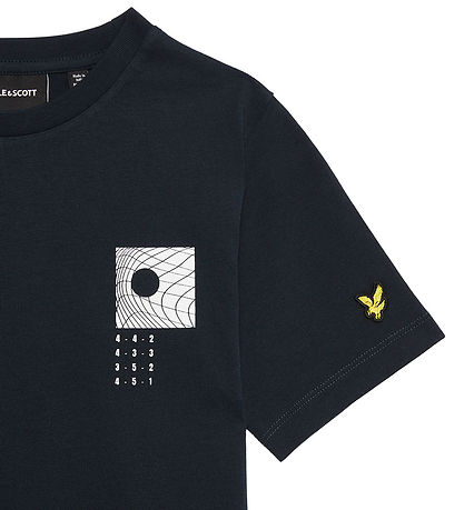 Lyle & Scott T-shirt - Dark Navy w. Print
