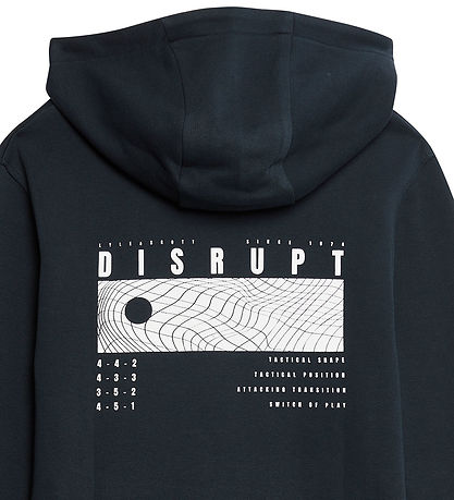 Lyle & Scott Kapuzenpullover - Dark Navy m. Print