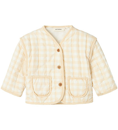 Lil' Atelier Jakki - NbfLarose - Quilt - Coconut Mjólk
