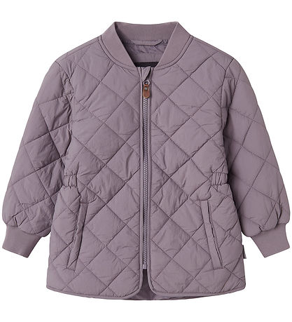 Name It Termojacka - NmfMarlin - Quilt - Grå Ridge