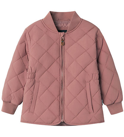 Name It Thermo Jacket - NmfMarlin - Quilt - Burlwood