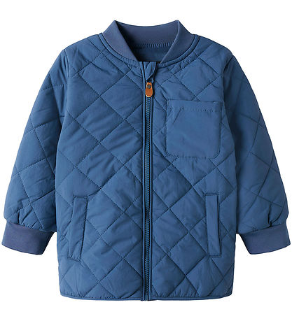 Name It Thermo Jacket - NmmMarlin - Quilt - Sargasso Sea