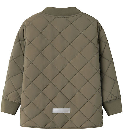Name It Termojacka - NmmMarlin - Quilt - Dusty Olive