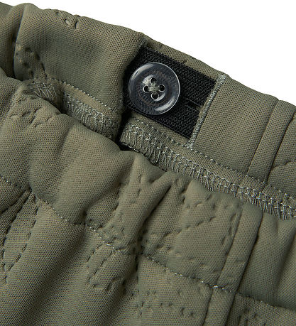 Name It Softshell set w. Fleece - NmmMars - Quilt - Dusty Olive