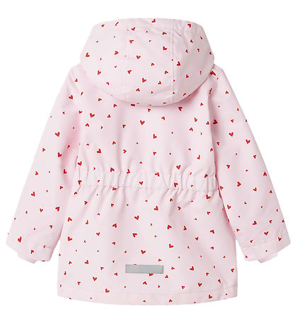 Name It Lightweight Jacket - NmfMaxi - Cherry Blossom/Heart