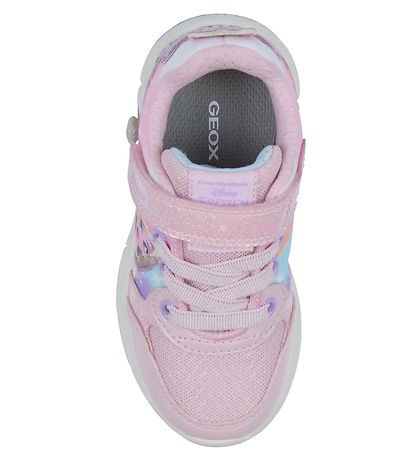 Geox Blinkschuhe - J Fadinlight - Disney Frozen - Pink/Lilac