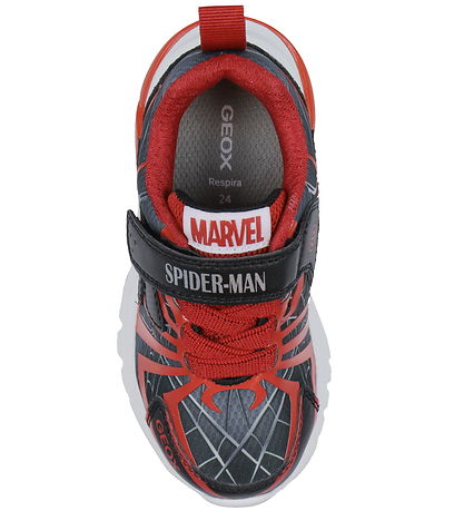 Geox Light-Up Shoes - J Ciberdron - Marvel Spider-Man - Black/Ed