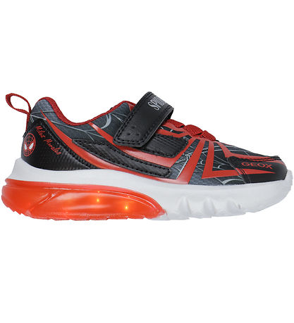 Geox Light-Up Shoes - J Ciberdron - Marvel Spider-Man - Black/Ed