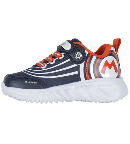 Geox Blinkschuhe - J-Unterstützung - Super Mario - Navy/Rot