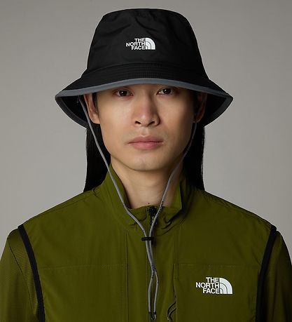 The North Face Regen Zonnehoed - Antora Bucket - Black/Gerookt P
