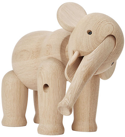 Kay Bojesen Holzfigur - Elefant - Groß - 22 cm - Eiche