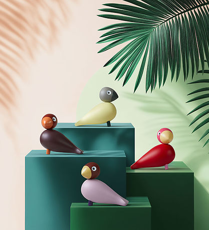 Kay Träfigur för pojke - Sangfugl - 12,5 cm - Bella