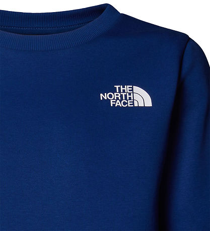 The North Face Sweatshirt - Enkel kupol Crew - Herrgård Blue