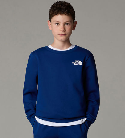 The North Face Sweatshirt - Enkel kupol Crew - Herrgård Blue