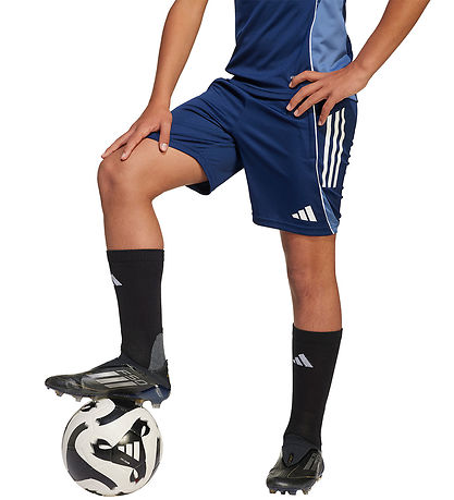 adidas Performance Stuttbuxur - Tiro25C - Team Dökkblátt Blue/Cr