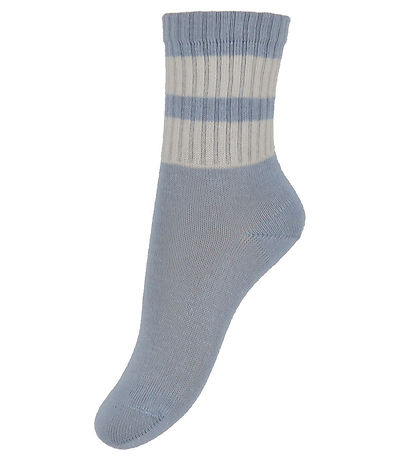MP Socks - 3-Pack - Anchor - Dusty Blue w. Stripes