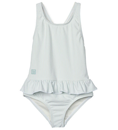 Liewood Sundföt - Amara - Y/D Stripe Pure Sky/Fílabeinshvítt De 