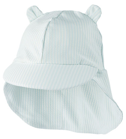 Liewood Bademütze - Senia - UV40+ - Stripe Pure Sky/Creme De La 