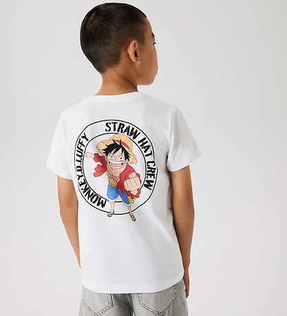 Name It Stuttermabolur - NkmDio OnePiece - Bright White