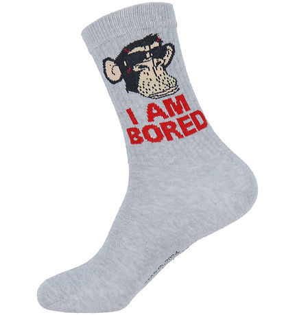 LMTD Socken - 3er-Pack - NlmAbris - Black/3p SCHWARZ+FLINT Stone