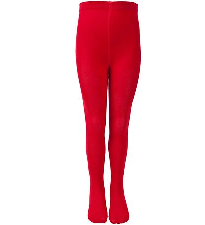 Melton Tights, Mailbox Red