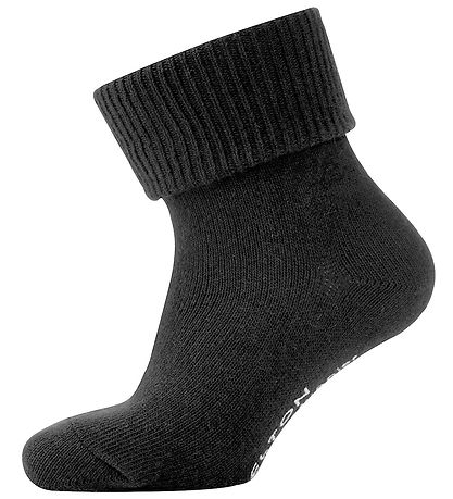Melton Baby Socks - Black