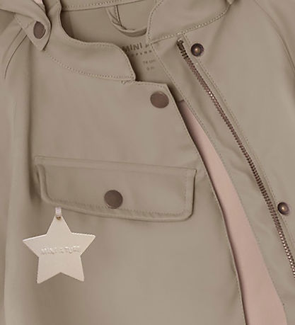 Mini A Ture Regenkleidung m. Träger - PU - MatWainis - Grey Brow