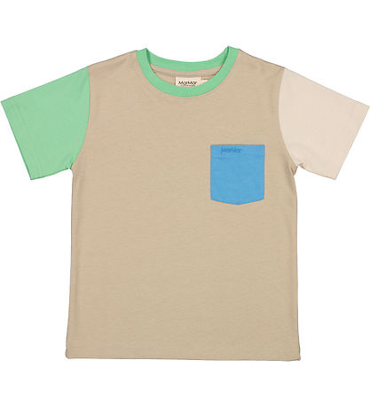 MarMar Stuttermabolur - Tad - Colour Block Lama