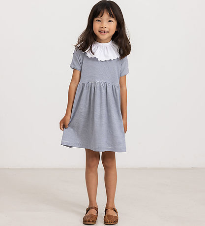 MarMar Kleid - Rib - Modal - Dioa - Blue Stripe