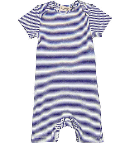 MarMar Summer Romper - Rib - Modal - Roxi - Blue Stripe