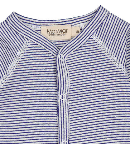 MarMar Samfella l/e - Rib - Modal - Bruno - Blue Stripe