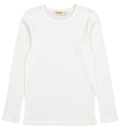 MarMar Blússa - Modal - Tamra - Hógvær White