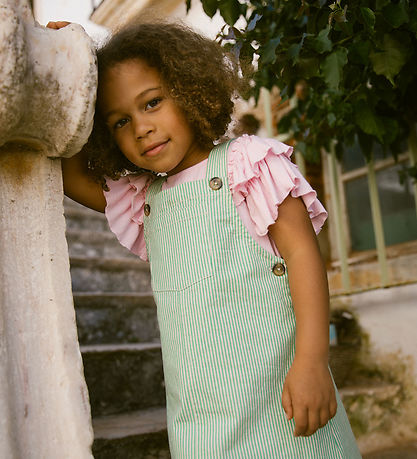 MarMar Stuttermabolur - Modal - Tavora Frill - Cotton Candy
